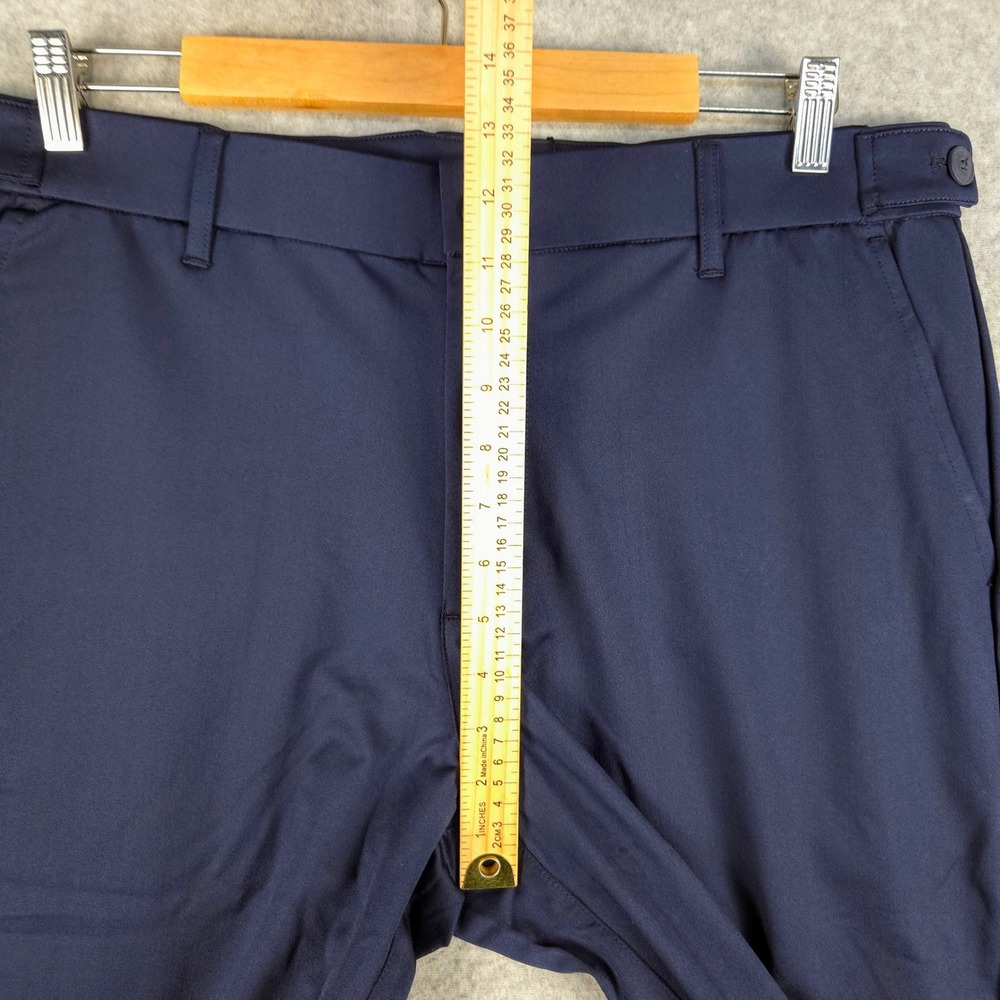 YoungLA Office Tech Pants Slim Fit Navy Blue 38L (Fits 36x30) - Picture 6 of 6